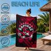 Raptors Basketball Logo Beach Towel, Microfiber Beach Towel, Perfect For Pool, Beach, Travel, Home Decor Beach Party Fan Gifts