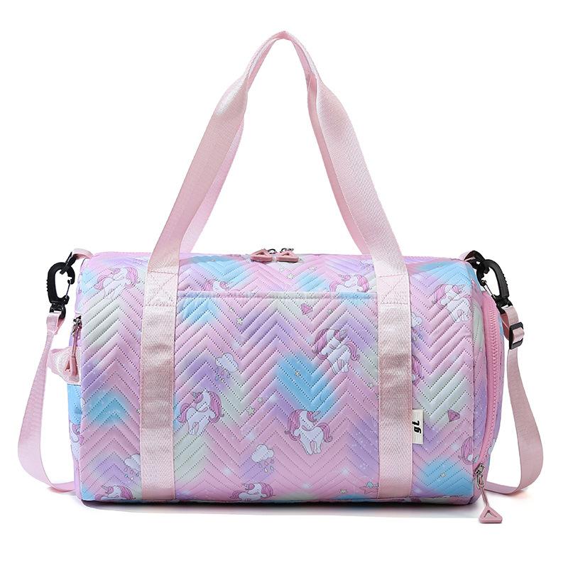 New travel bag women's large-capacity yoga fitness bag leisure travel shoulder oblique span bag
