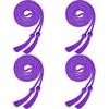 Bcpress 4 Pack Yarn Honor Cord Graduation Cords with Tassel for Graduation Students (Purple)