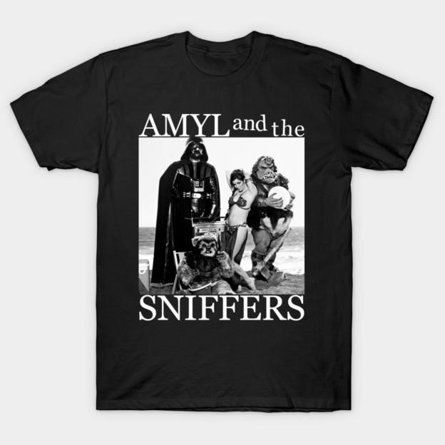 Amyl and the Sniffers Black Tee Unisex T-Shirt All Size RS208