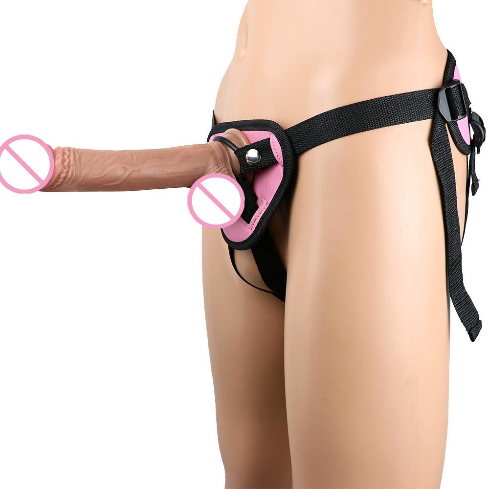 Liquid Silicone Dildo Female Masturbator Adult Soft Anal Plug Wearing Dildo Sexual Products