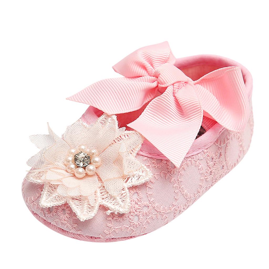 Shoes - Butterfly-knot Flower First Walkers Kid Shoes