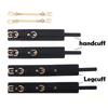 Sexy Adult Female Handcuff Sex Toys SM Slave Hand Restraint Bondage Gear Leg Restraint Ankle Cuffs Couple Bed Sex Products