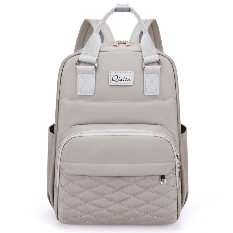 

Mommy Bag Three Piece Set USB Multifunctional Backpack, Mother and Baby Delivery Bag, All-round Insulation, Milk Storage, Dry and Wet Separation серый