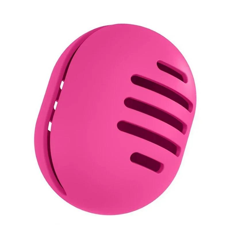 Eco Friendly Silicone Makeup Sponge Holder Multi Hole Design Cosmetic Puff Storage Case Portable Travel Beauty Tool Breathable