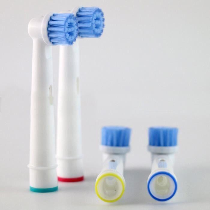 Remplacement des têtes de brosse à dents électrique Pro 20X pour Braun Oral B Sensitive Clean