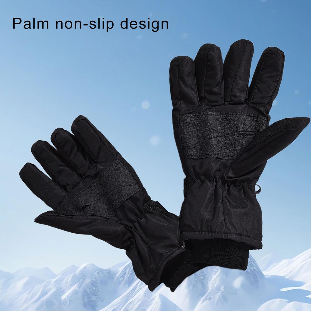 Warm Gloves for Women Men Waterproof Winter Activity Hand Gloves for Mountainclimbing Thickened Fleece Hand Protectors