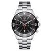 Davosa Nautic Star Chrono Swiss-Made Watch, 10 ATM Water Resistant, Silver, 163.473.65, Men's