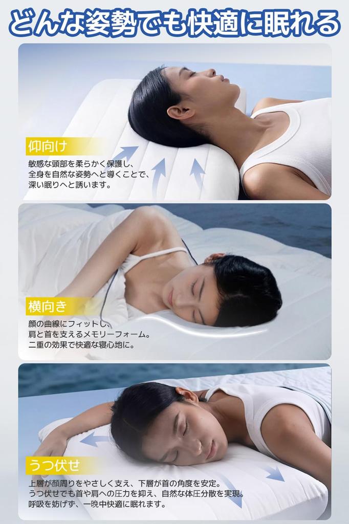 [Third Generation x 5-Star Hotel Specification] Pillow - Neck Pain Relief, Popular Pillow, Memory Foam, Deep Sleep Pillow, Comfortable Sleep,