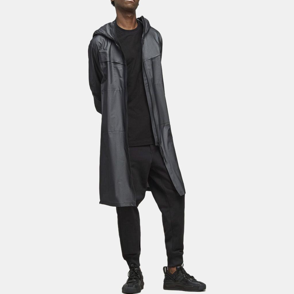 adidas Y-3 Organic Cotton Terry Cuffed Pants Black Men Streetwear H44799