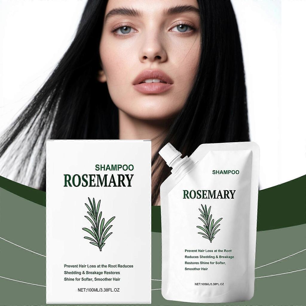 Limited time!!Amz Rosemary Shampoo Gentle Cleansing Scalp Nourishing Hair Daily Softening Care Shampoo