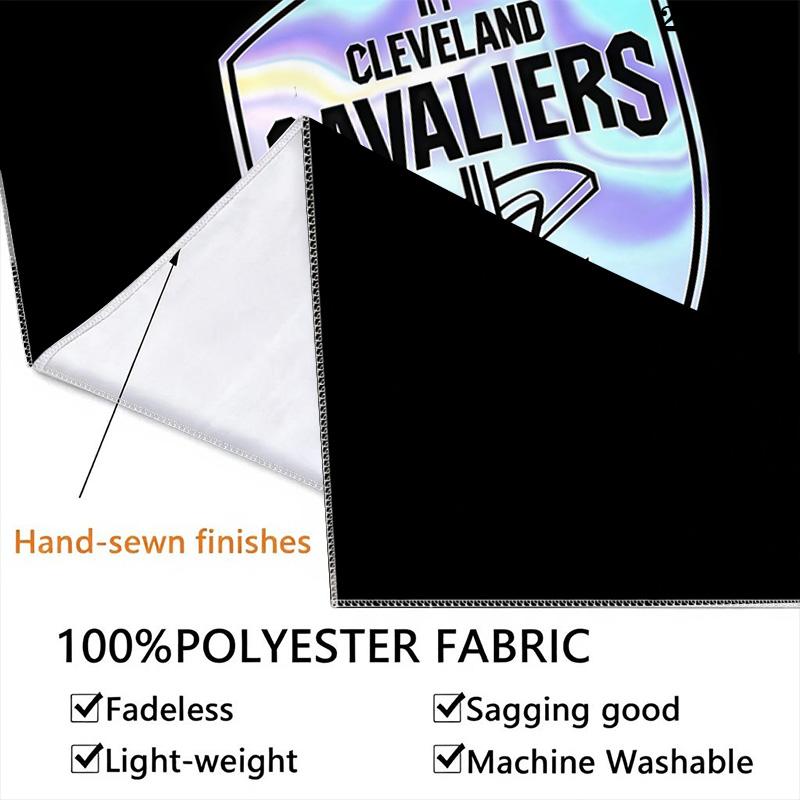 Cleveland Cavaliers Basketball Fabric Threepiece Set 1 Duvet Cover 2 Pillowcase Without Core Christmas Birthday Gift