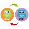 Dishwasher Magnet Clean Dirty Sign Indicator Universal Waterproof Magnetic Plate Double Sided