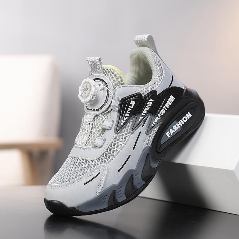 Youth style shoes Boys Lightweight Breathable Mesh Running Shoes Kids Outdoor Indoor Sports Casual Sneakers
