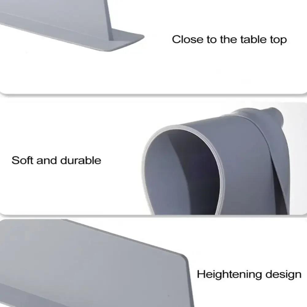 Reusable Silicone Sink Splash Guard With Suction Cup Prevent Water Kitchen Countertop Heightenin Bar Water Baffle Plate