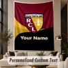 Custom Text Tapestry racing club de lens Print Wall Tapestry Indoor Living Room Wall Decor