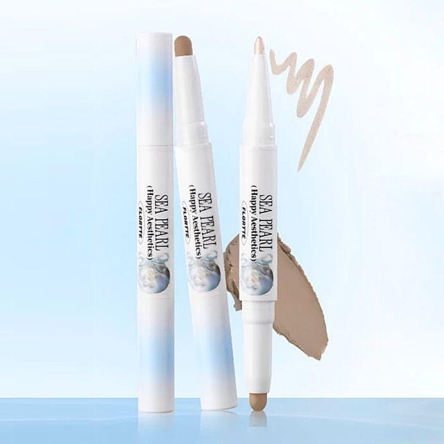 FLORTTE - Glass Sea Collection Dual-Ended Highlight & Contour Pen