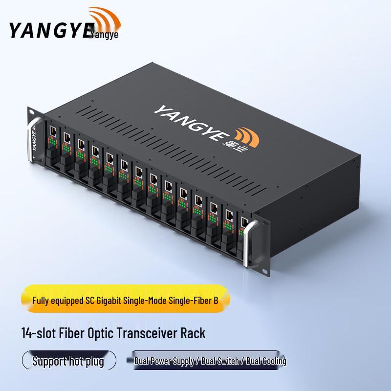 Yangye Centralized Fiber Optic Transceiver Rack