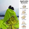 Grinch Christmas Green Background Blanket Soft Throw Blanket For Home Bedroom Bed Sofa Travel Office Solid Christmas Blanket