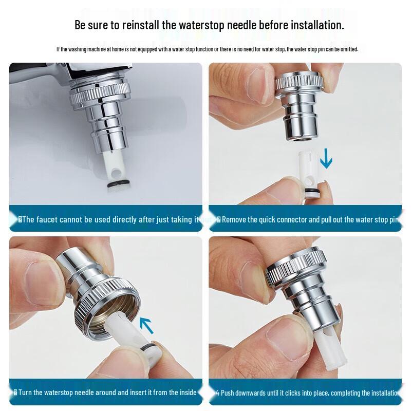 Submarine Dual-Use Quick-Open Single Cold Faucet