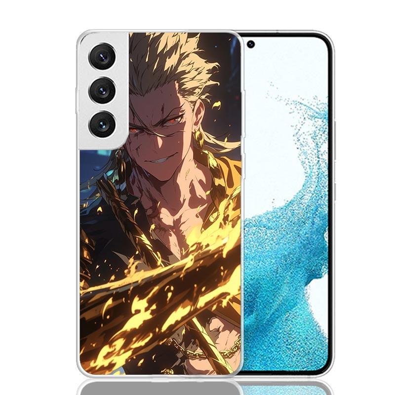 Fate Zero Stay Night Gilgamesh Phone Case For Samsung Galaxy S26 S25 Edge S24 S23 FE S22 Ultra S21 Plus S20 + Fundas Cover Coque