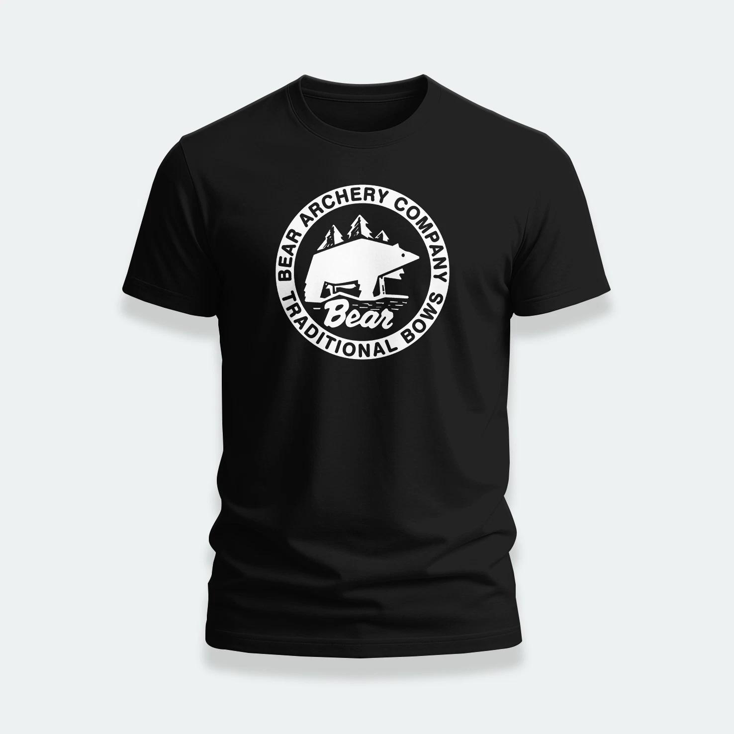 Bear Archery Bow Crossbow logo funny T-Shirt Size S-5XL M