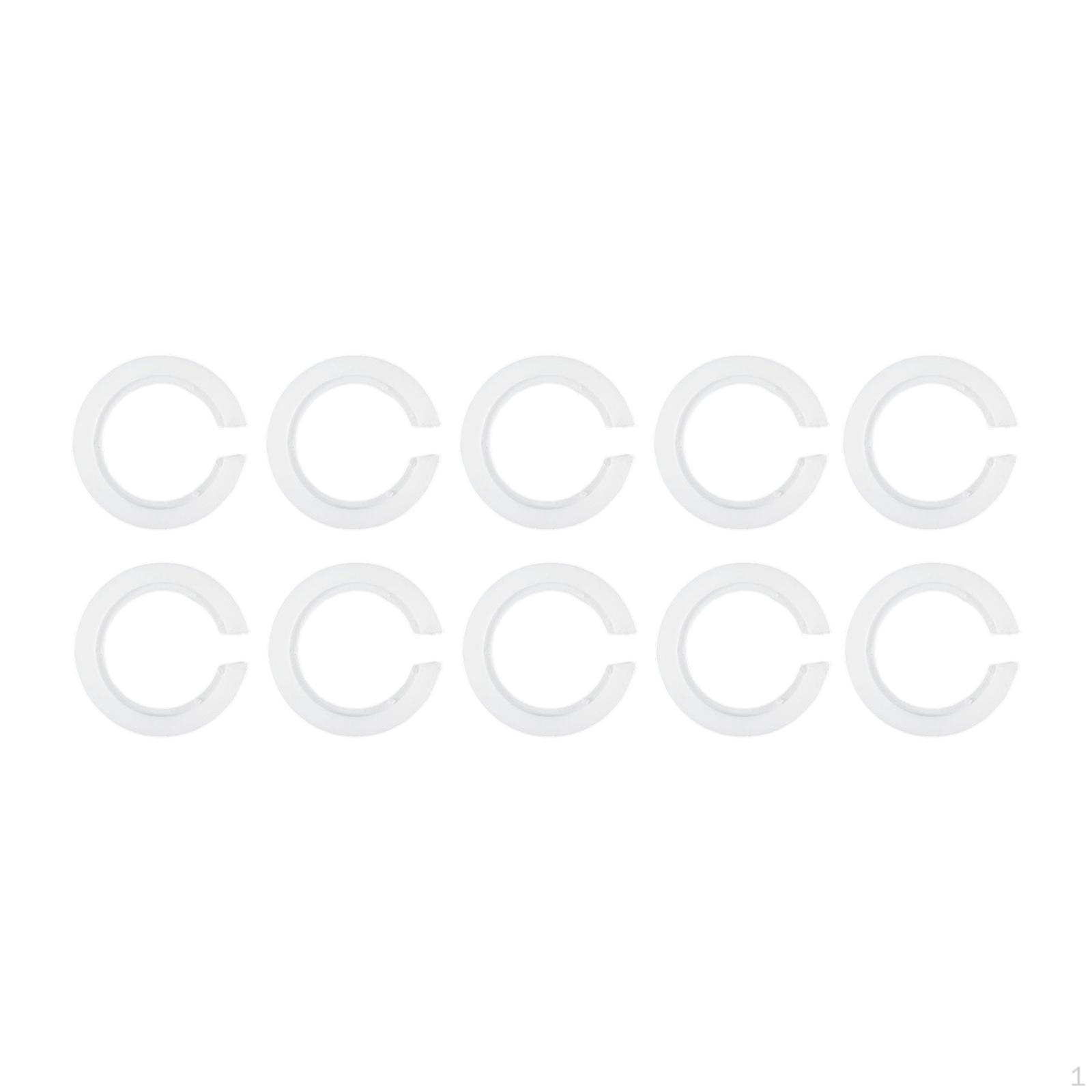 

10 штук Кольца-переходники для абажура Легкие Ремонт Абажур Защелкивающиеся Дом Офис E27