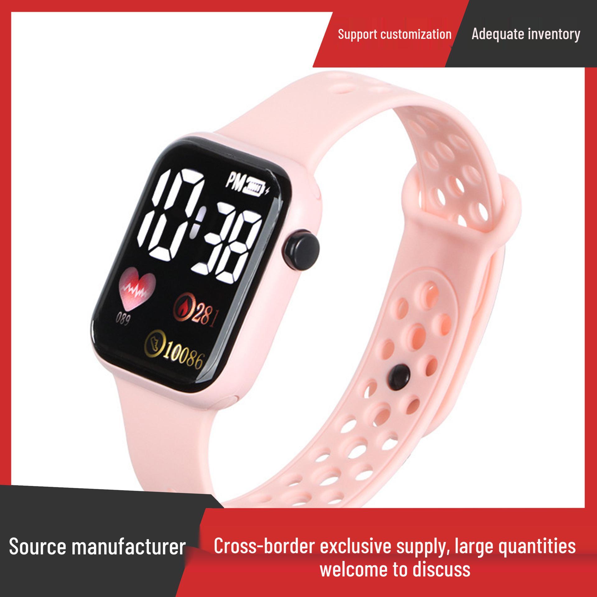 

LED Digital Children s Sports Watch C001 - Luminous, Casual, Electronic Bracelet королівський синій колір