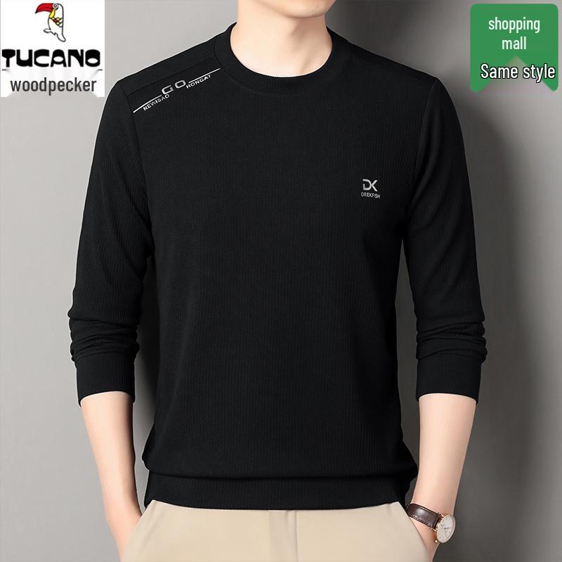 Woodpecker Men's High-End Autumn 2025 Loose Fit Long Sleeve Hoodie