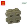 Non-Toxic 73Pcs/Lot 87087 4 Sides 4 Holes Building Blocks Moc Accessories Compatible With Bricks Diy Children Toy Gift