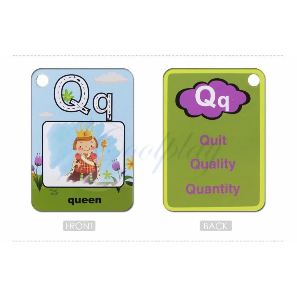 Water Drawing Card 26 Alphabet Coloring Book & 2 Magic Pen Letter Card Painting Board English Learning Educational Toys