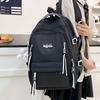 Schoolbag Backpack New Korean Small Fresh Ins Candy Color Trendy Multi-layer Junior High School Student Bag Travel Backpack