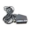 RGB Scart Cable 1.8m SCART Cable TV AV Lead Real RGB Scart Cable Game Replace
