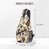 Witch's Tool Pattern Chest Bag for Boy/Girls Best Children Gift 2D Cartoon Large Capacity Outdoor Sports Leisure Fitness Bag