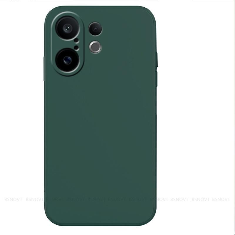 For Vivo X200 FE Case Cover Vivo X200 FE Capa New Back Bumper Shockproof Original Liquid Silicone Fundas Vivo X200 FE Soft Cover