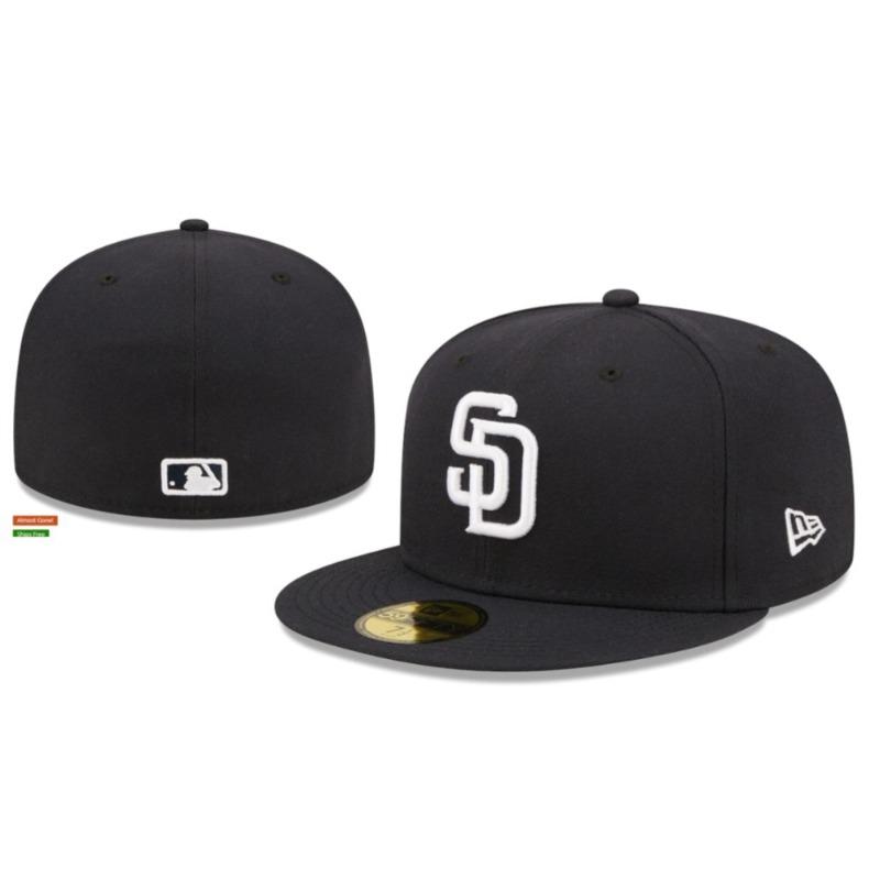 San Diego Padres, eenvoudig, honkbalpet, zonnehoed, geborduurde hoed