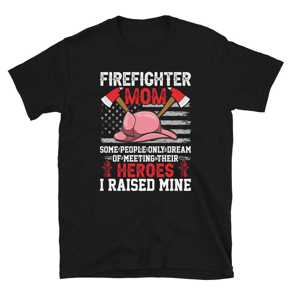 FIREFIGHTER Mom Fireman Rescue Gift T-Shirt 2XL