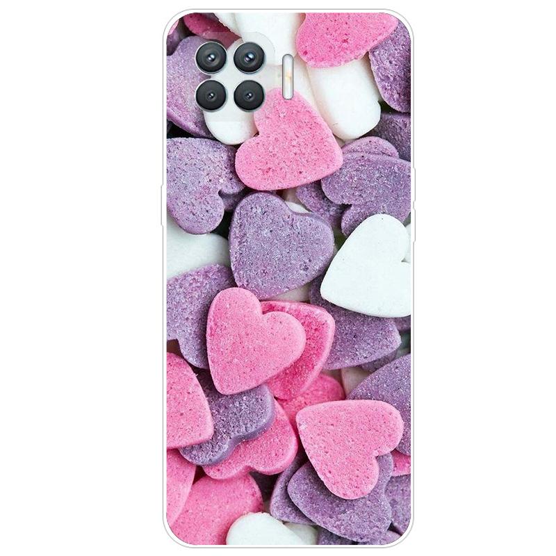 For OPPO Reno4 Lite Case Reno5 Lite Shockproof Soft Silicone TPU Back Cover For OPPO Reno 5 4 Lite Phone Cases Case Cute Cartoon