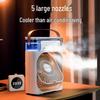 USB Mini Air Conditioning Fan: Portable Humidifier Desktop Cooler