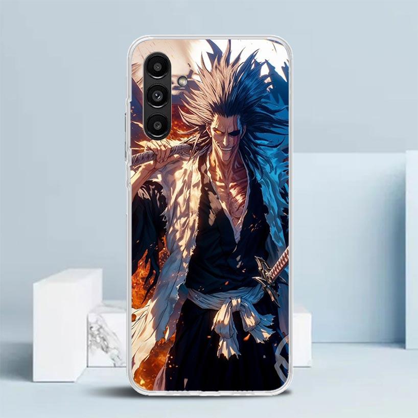 Zaraki Kenpachi Bleach Phone Case For Samsung Galaxy A17 A37 A57 A16 A15 A14 A13 A56 A55 A54 A53 A36 A35 A34 A33 A26 A25 A24 A23