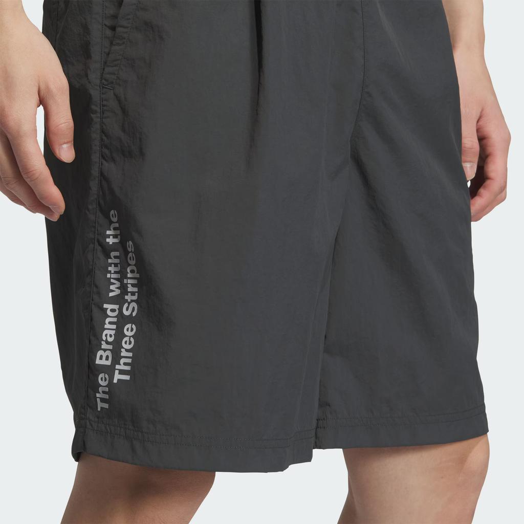 Adidas Gfx Woven Comfortable Trendy Minimalist Versatile Casual Shorts Men Shorts Solid-Gray KF0134