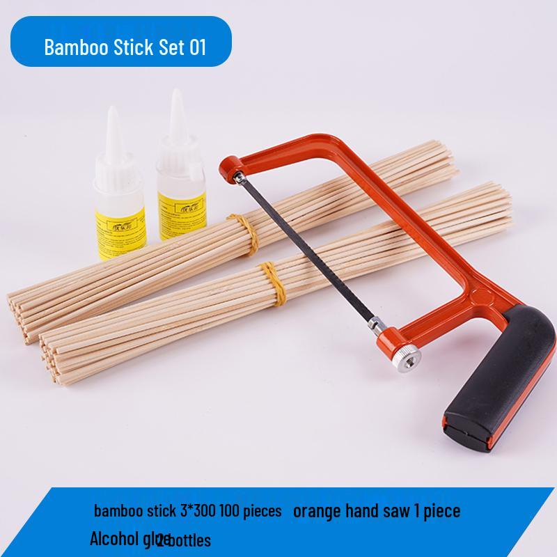 Bamboo and Wooden Craft Sticks: DIY Model Strips and Slices