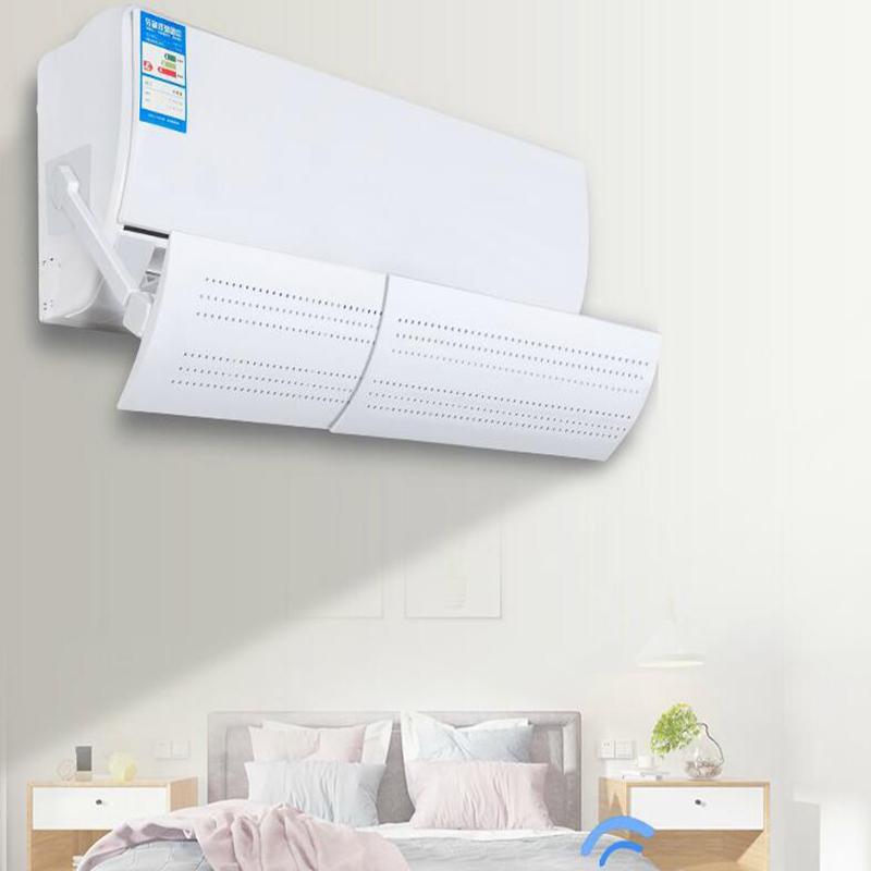 Regulowany deflektor klimatyzatora Teleskopowy deflektor powietrza do przedniej szyby do domowych systemów HVAC i części WWO66