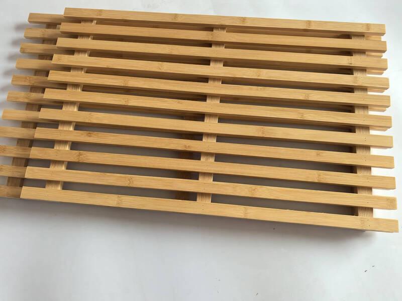 Wuhe Solid Wood Rectangular Bread & Display Tray