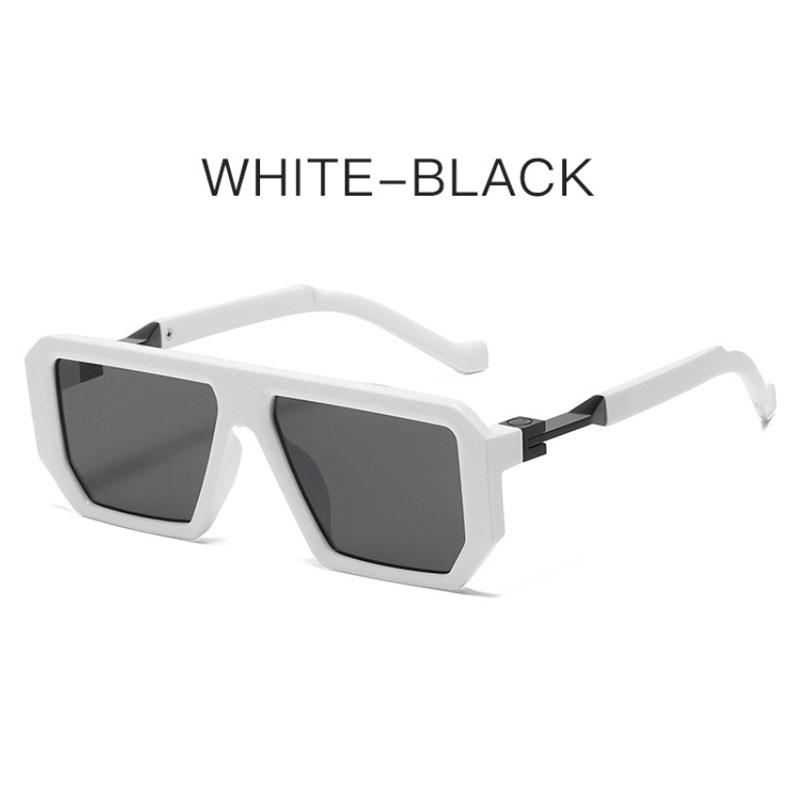 UV Protection Lightweight Comfortable Durable High Quality Retro Stylish Edgy Punk Square Shaped Female Male Sun Glasses