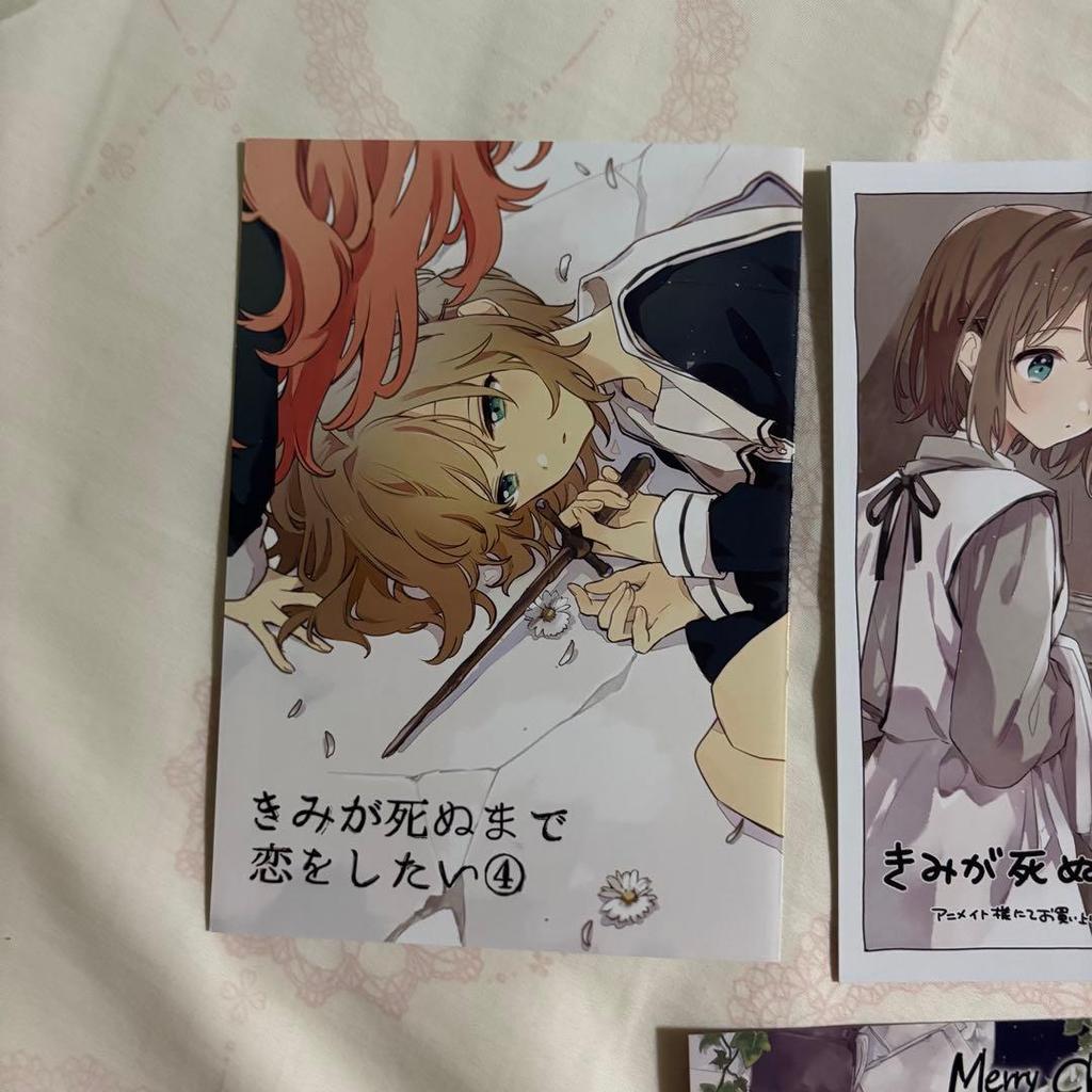 [USED] I Want To Love You Until You Die - Animate Bonus Special Edition Booklet Christmas Card