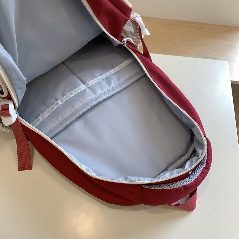 Рюкзак для школьников средней школы с цветными блоками — фото 9