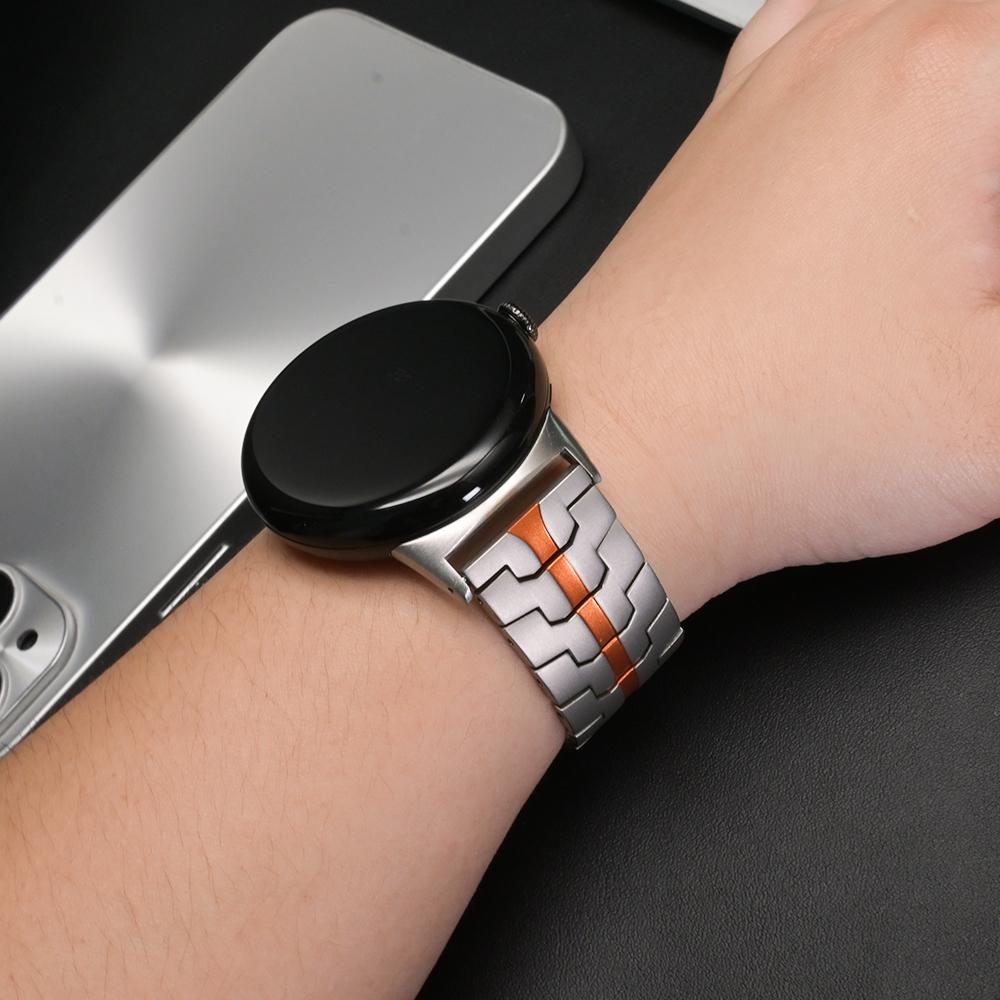 Stainless Steel Band for Google Pixel Watch 4 45mm Accessories Luxury Wrist Strap for Google Watch Pixel 3 45mm Watchband Correa
