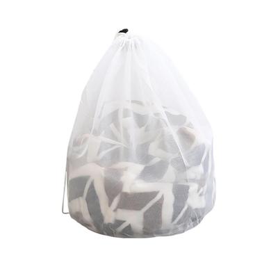 Practical Large Washing Net Bags, Durable Fine Mesh Laundry Bag With Lockable Drawstring
