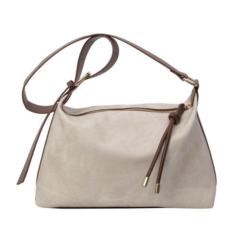 

Large-capacity bags women s autumn and winter versatile 2025 new fashionable shoulder messenger bags are popular this year women s dumpling bags бежевый
